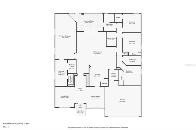 623 WOODFORD DRIVE, Debary, FL 32713