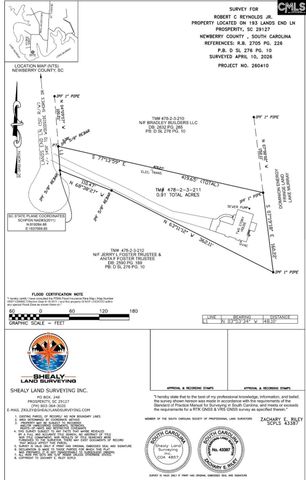 193 Lands End Drive, Prosperity, SC 29127