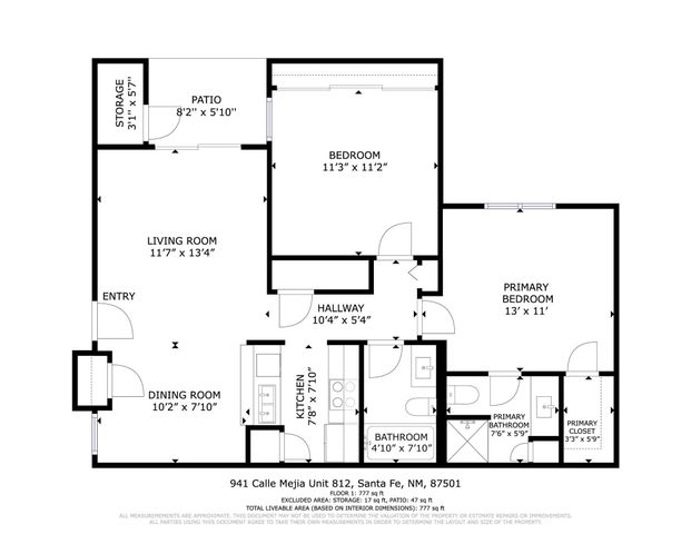 941 Calle Mejia 812, Santa Fe, NM 87501