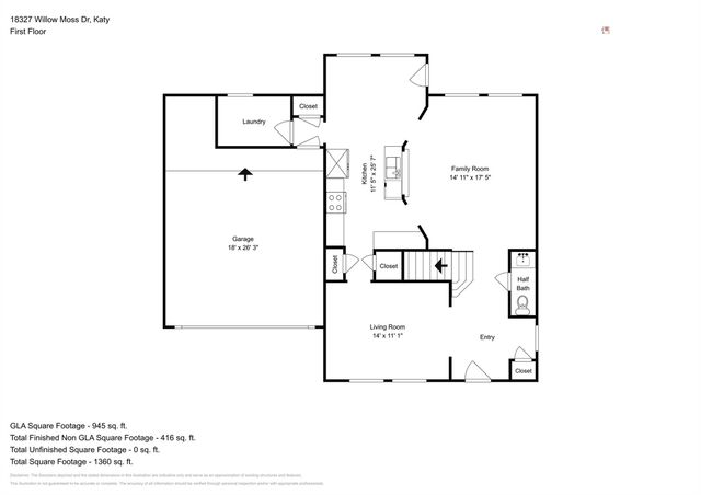 18327 Willow Moss Drive, Katy, TX 77449