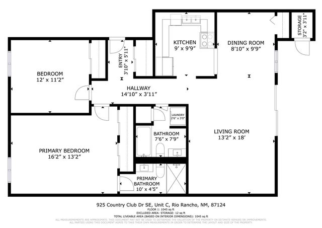 925 Country Club Drive SE APT C, Rio Rancho, NM 87124