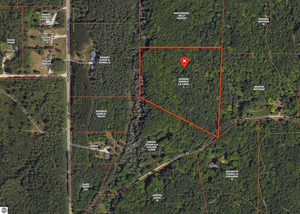 Image 6 of property listing at 000 W Falmouth Road, Cadillac, MI 49601