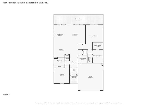12507 French Park Lane, Bakersfield, CA 93312