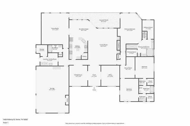 1455 Hickory Court, Keller, TX 76262