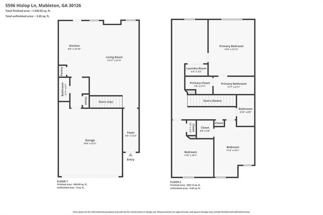 5596 Hislop Lane SW, Mableton, GA 30126