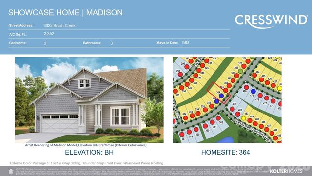 3022 Brush Creek, Monroe, NC 28110
