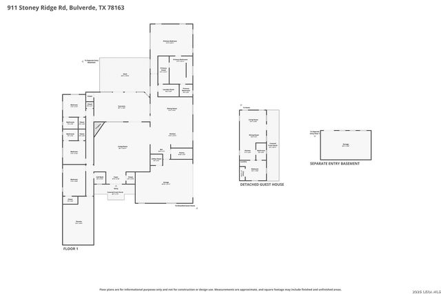 911 STONEY RIDGE RD, Bulverde, TX 78163