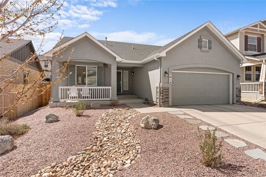 2614 Grand Prix Court, Colorado Springs, CO 80922 — exterior