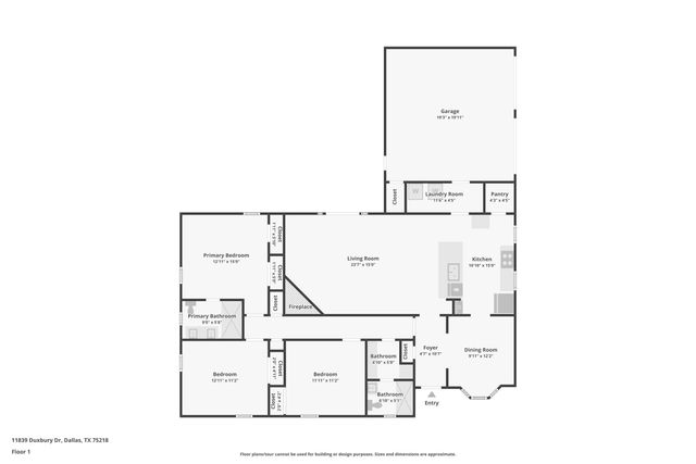11839 Duxbury Drive, Dallas, TX 75218
