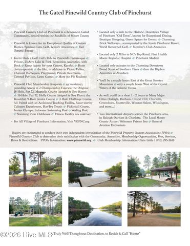 31 Greyabbey Drive, Pinehurst, NC 28374