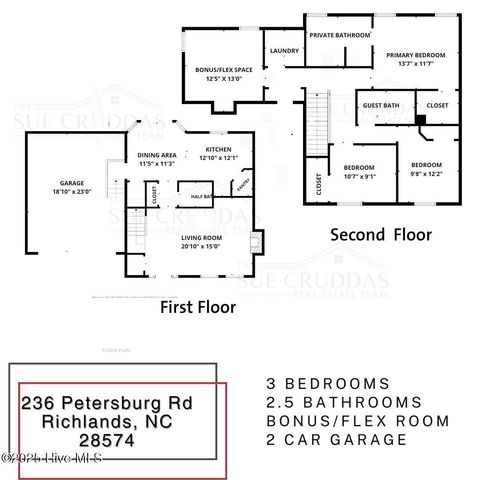 236 Petersburg Road, Richlands, NC 28574