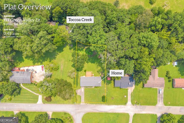 117 Green Valley Drive, Toccoa, GA 30577