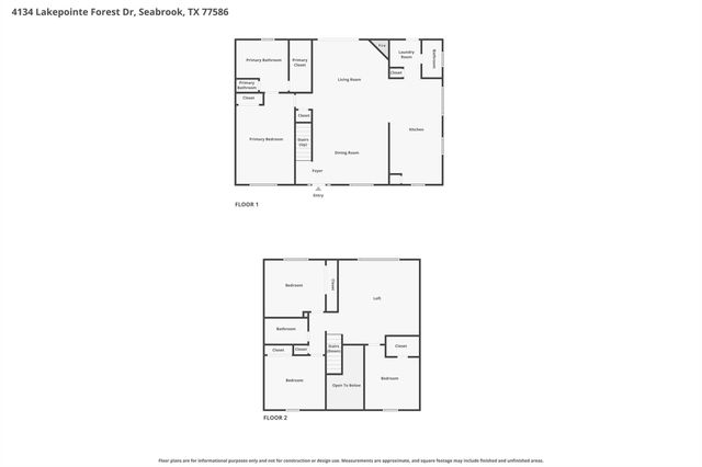 4134 Lakepointe Forest Drive, Seabrook, TX 77586