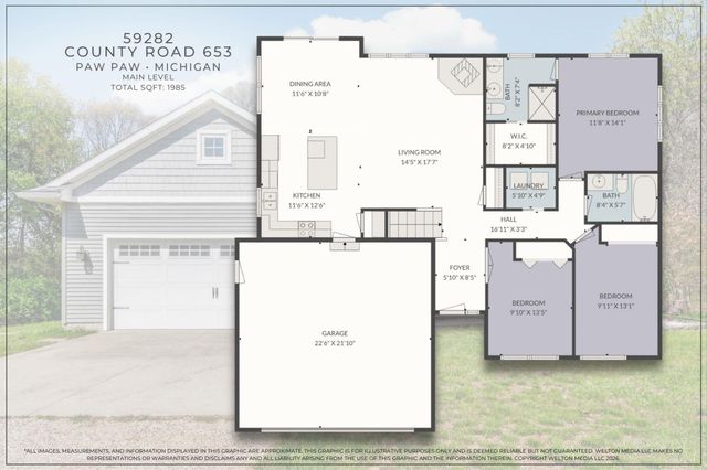 59282 County Road 653, Almena Twp, MI 49079