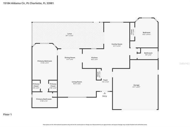 15184 ALDAMA CIRCLE, Port Charlotte, FL 33981