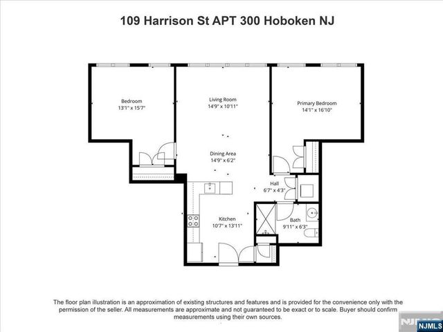 109 Harrison Street 300, Hoboken, NJ 07030