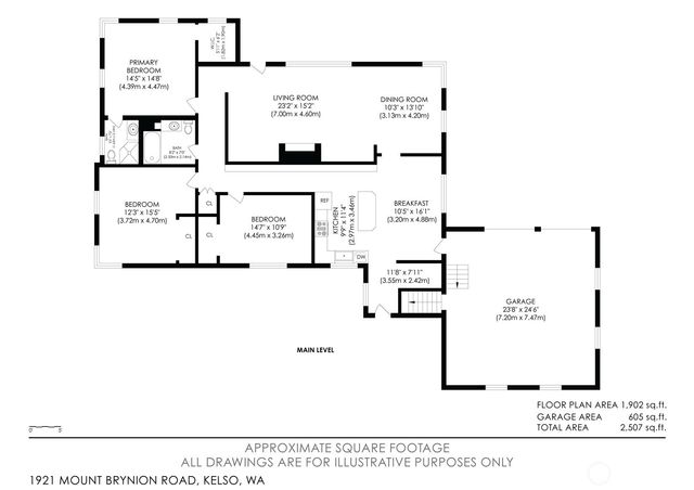 1921 Mt Brynion Road, Kelso, WA 98626