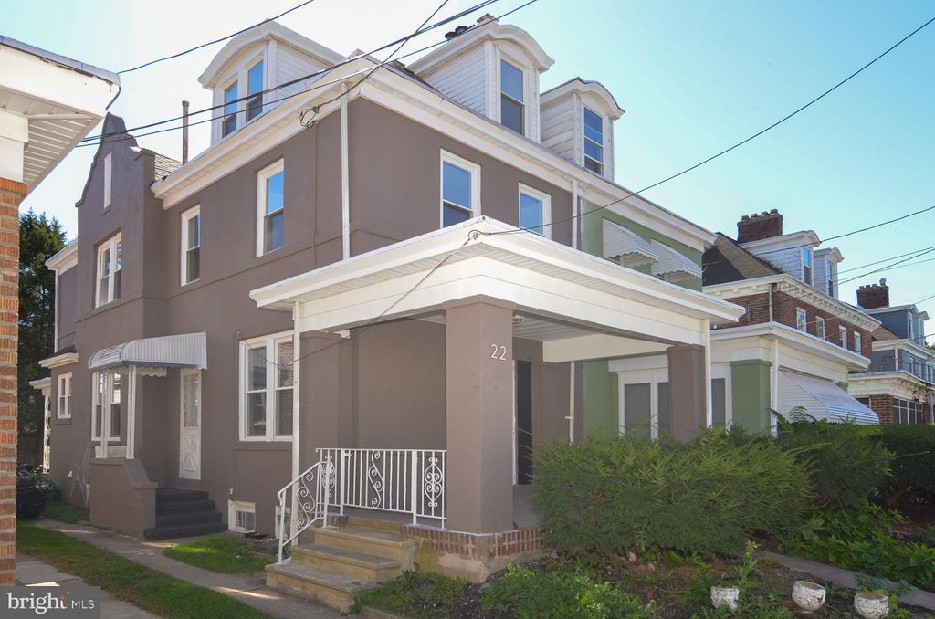22 NEWELL AVE, TRENTON, NJ 08618 — exterior