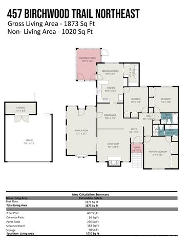 457 Birchwood Trail NE, Concord, NC 28025