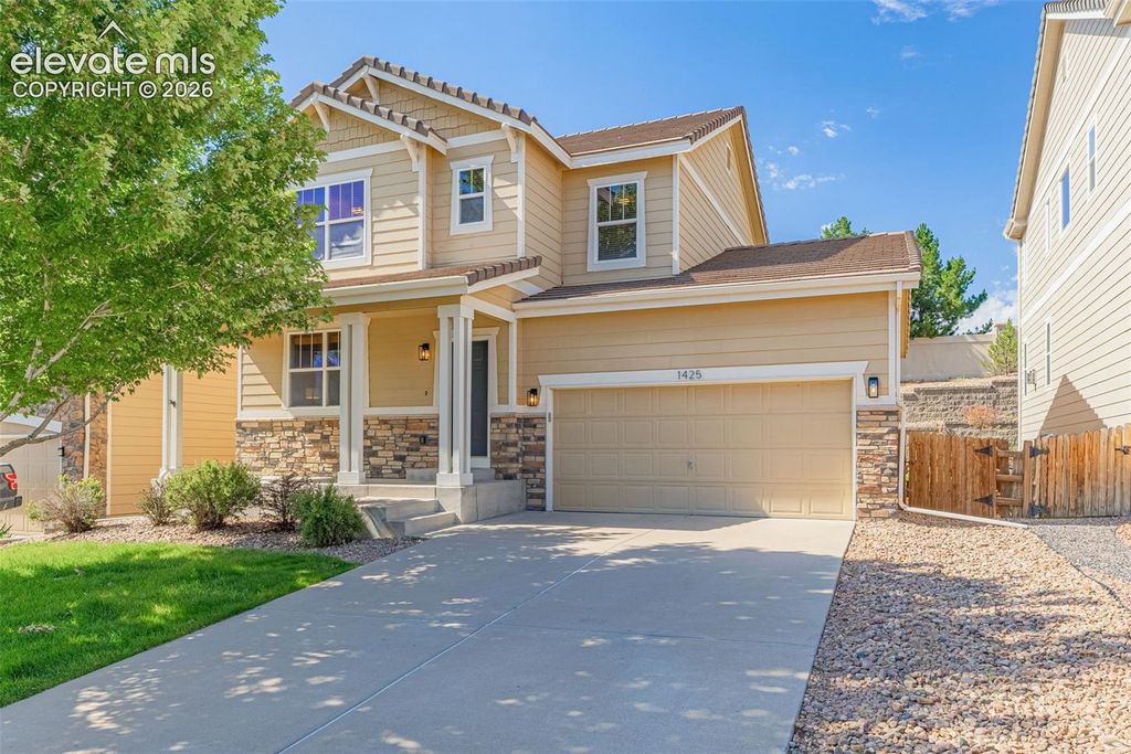 1425 Diamond Rim Drive, Colorado Springs, CO 80921 — exterior
