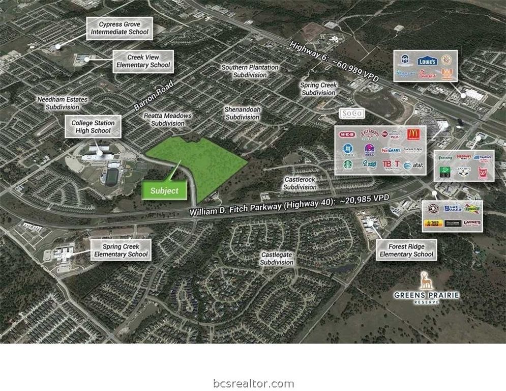 000 NEC of Victoria & William D Fitch Parkway, College Station, TX 77845 — exterior