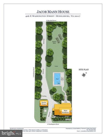 406 E WASHINGTON ST, Middleburg, VA 20117