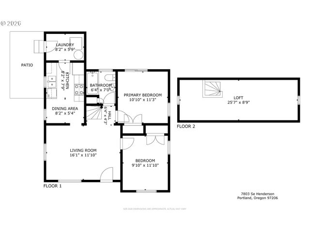 7803 Se HENDERSON St, Portland, OR 97206