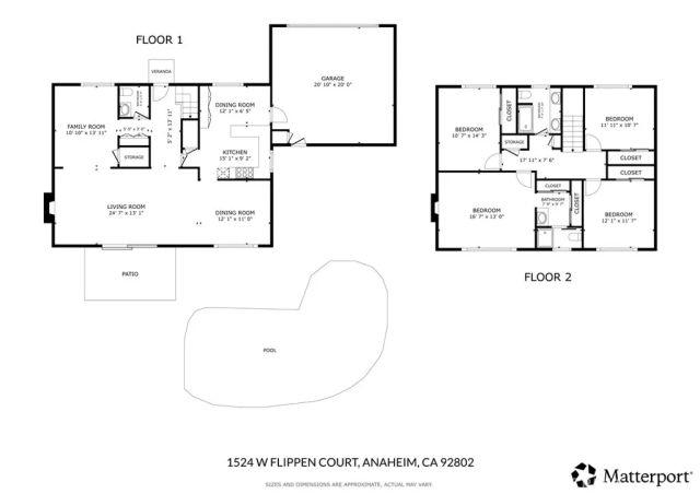 1524 W Flippen Court, Anaheim, CA 92802