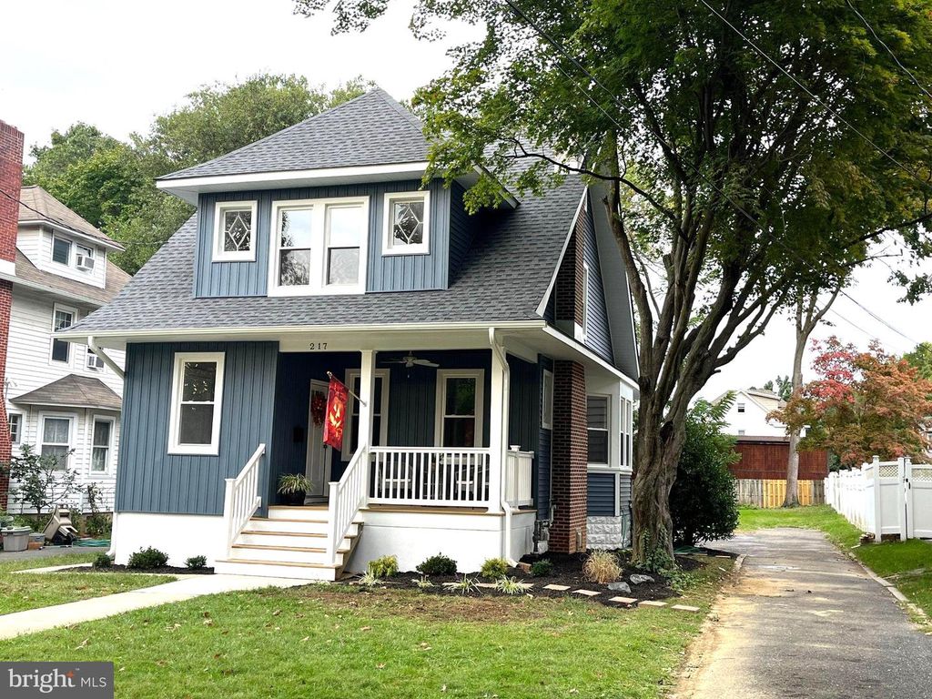 217 TENTH AVE, HADDON HEIGHTS, NJ 08035 — exterior