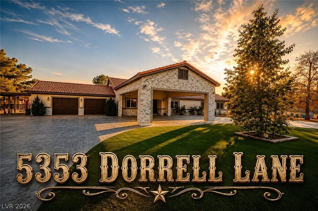 5353 Dorrell Lane, Las Vegas, NV 89131 — exterior
