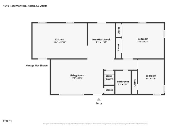 1010 Rosemont Drive, Aiken, SC 29801