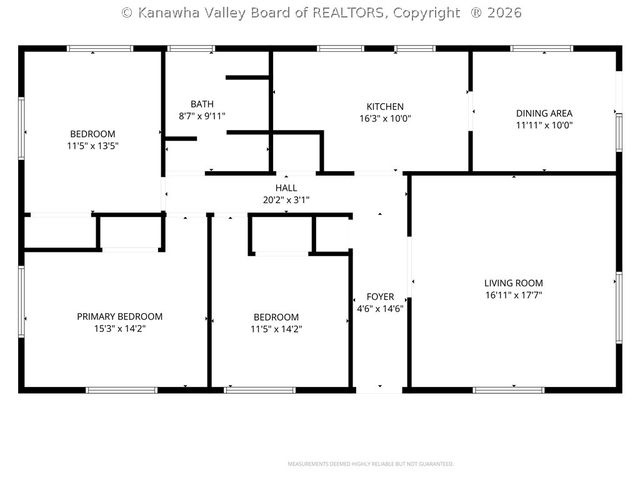 3064 Middle Fork Drive, Charleston, WV 25314