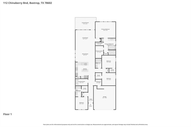 112 Chinaberry BND, Bastrop, TX 78602
