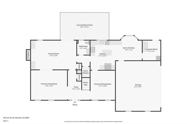 445 Cove Drive NE, Marietta, GA 30067
