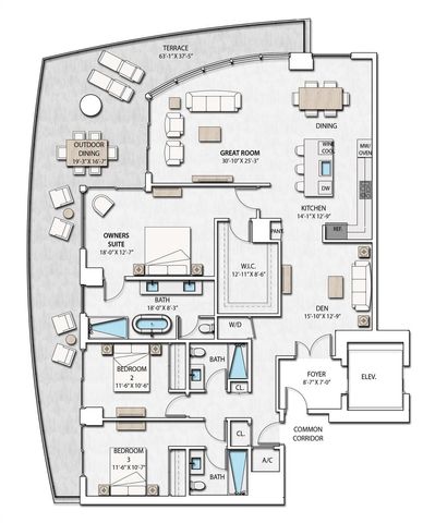 220 Lake Shore Drive 1401, Lake Park, FL 33403