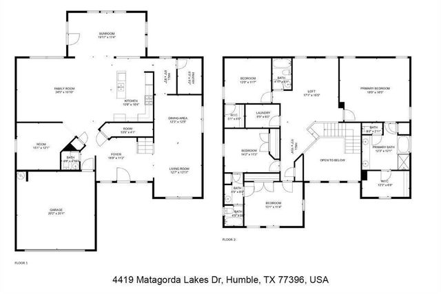 4419 Matagorda Lakes Drive, Humble, TX 77396