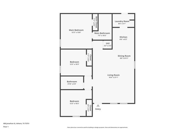 408 Jonathan Street, Athens, TX 75751