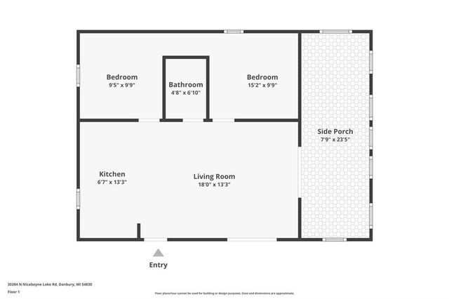 30284 Nicaboyne Lake Road, Danbury, WI 54830