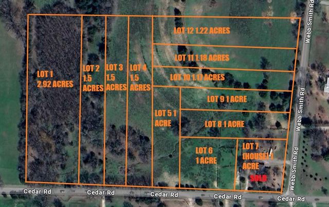Tract 17 County Road 2960, Honey Grove, TX 75446