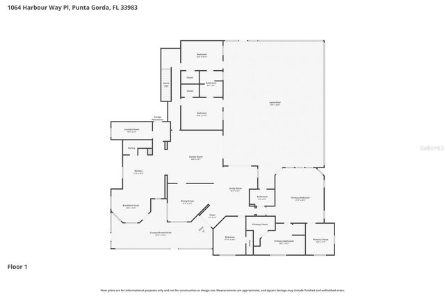 1064 HARBOUR WAY PLACE, Punta Gorda, FL 33983