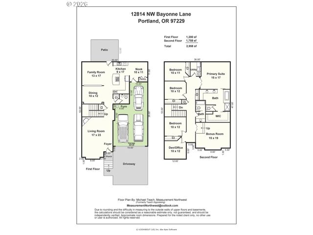 12814 Nw BAYONNE Ln, Portland, OR 97229