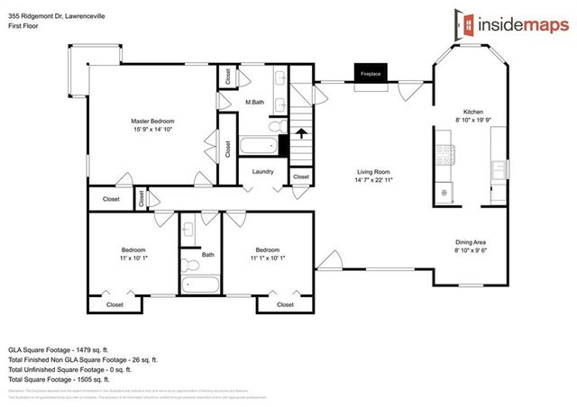 355 Ridgemont Drive, Lawrenceville, GA 30046