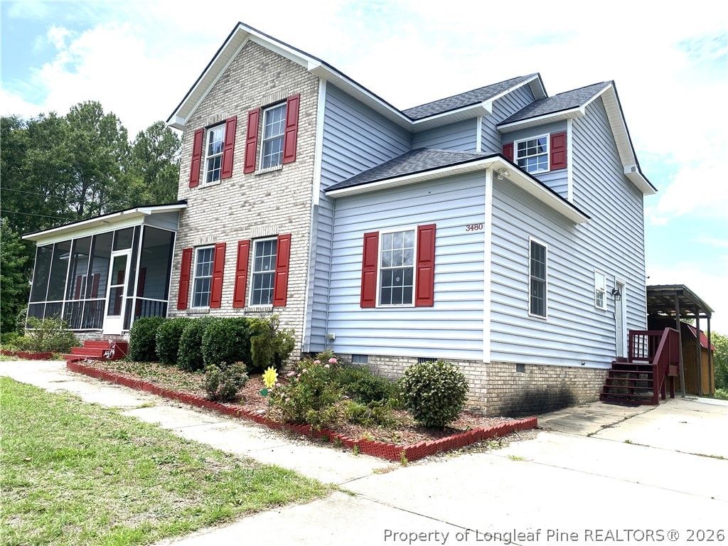 3480 N Hillmon Grove Road W, Cameron, NC 28326 — exterior