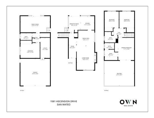 1581 Ascension Drive, San Mateo, CA 94402