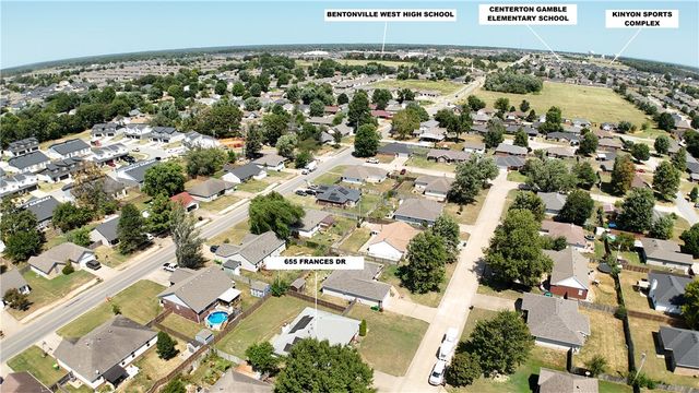 655 Frances Drive, Centerton, AR 72719