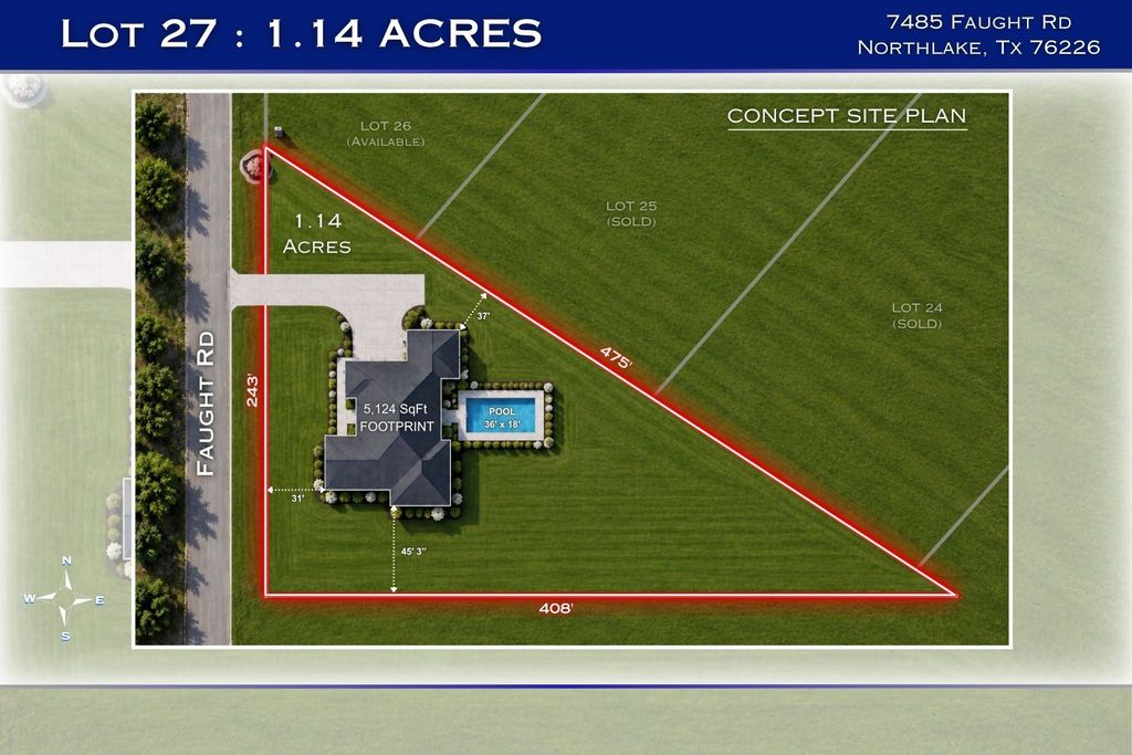 7485 Faught Road, Northlake, TX 76226 — exterior