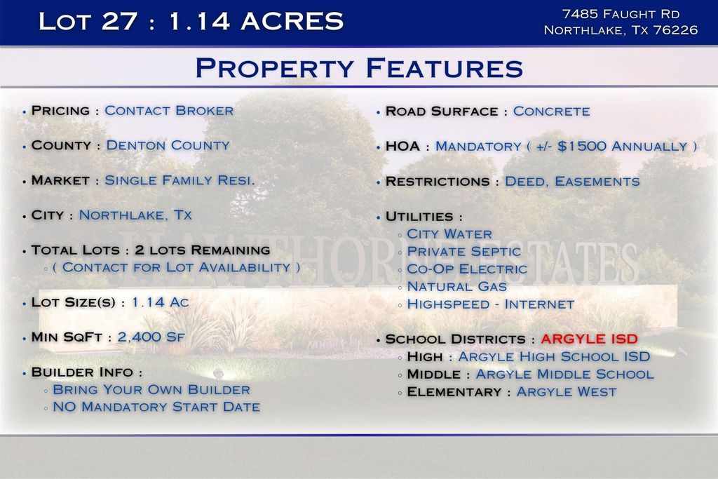 7485 Faught Road, Northlake, TX 76226 — photo 2