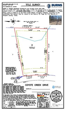 52 Coyote Creek Drive, Gordonville, TX 76245
