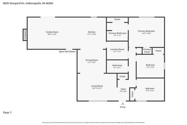 8035 Vineyard Drive, Indianapolis, IN 46260