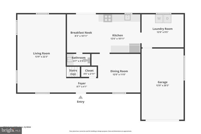 22 BALLAD LN, Willingboro, NJ 08046